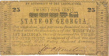 $0.25 G-1496 Wills Valley RR